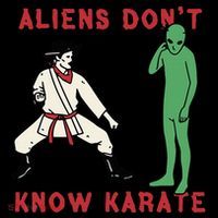 Aliens DonT Know Karate Ornament thumb 1