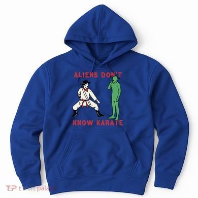 Aliens DonT Know Karate Hoodie