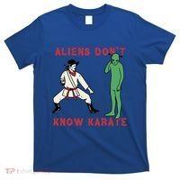 Aliens DonT Know Karate T-Shirt thumb 0
