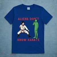 Aliens DonT Know Karate T-Shirt thumb 5