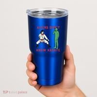 Aliens DonT Know Karate Tumbler thumb 2