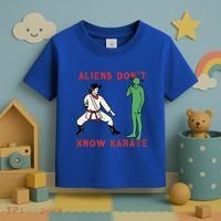 Aliens DonT Know Karate Toddler T-Shirt thumb 3