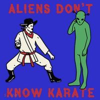 Aliens DonT Know Karate Kids Long Sleeve Shirt thumb 2