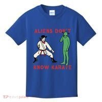 Aliens DonT Know Karate Kids T-Shirt thumb 0