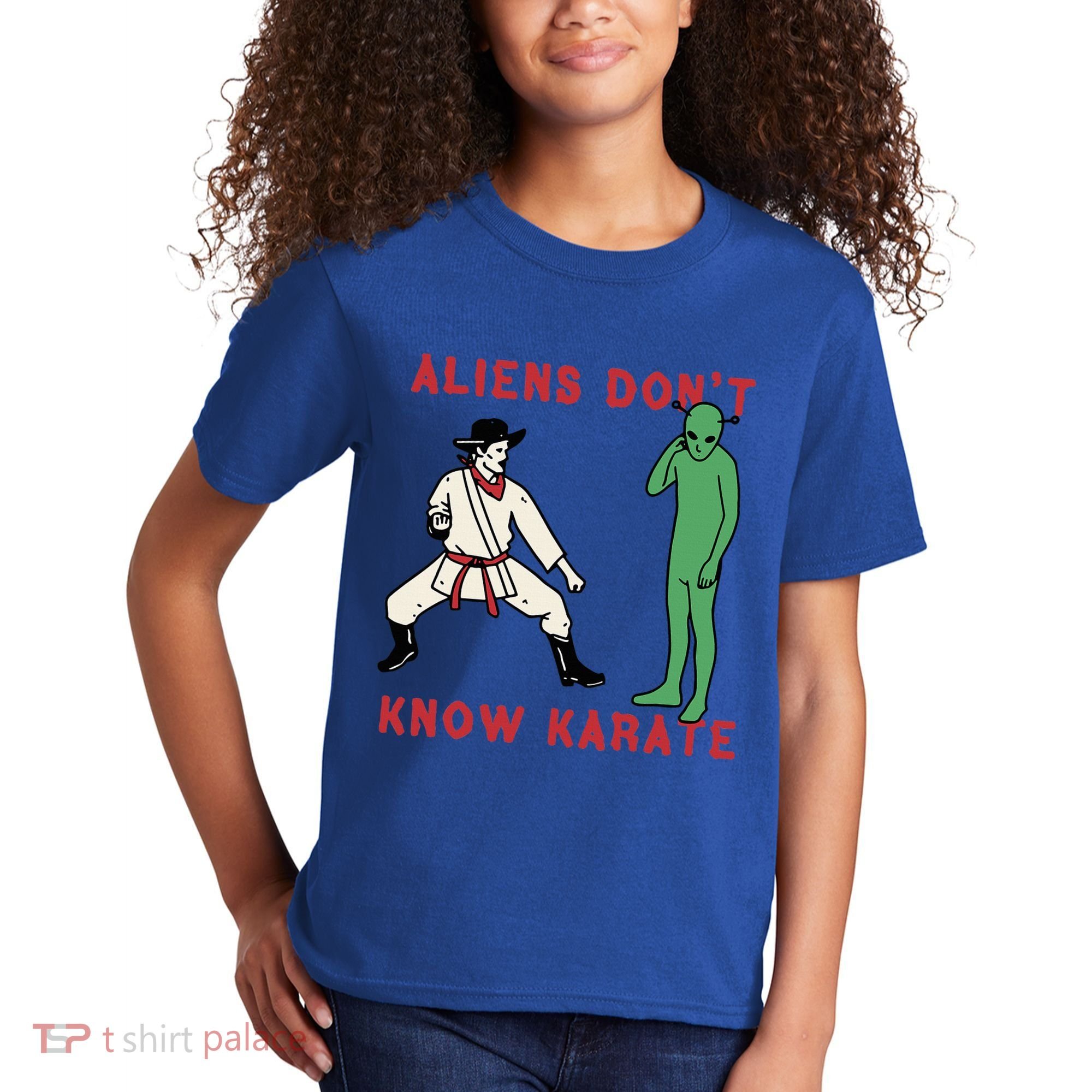 Aliens DonT Know Karate Kids T-Shirt