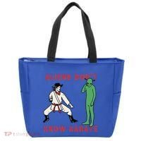 Aliens DonT Know Karate Tote Bag thumb 0