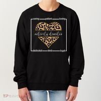 Activity Director Leopard Heart Women's Sweatshirt thumb 0
