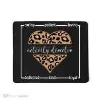 Activity Director Leopard Heart Mousepad thumb 0