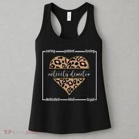 Activity Director Leopard Heart Women's Tank Top thumb 3
