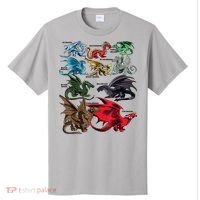Awesome Dragon Lovers Types Of Dragons Gift T-Shirt thumb 0