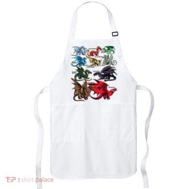 Awesome Dragon Lovers Types Of Dragons Gift Apron