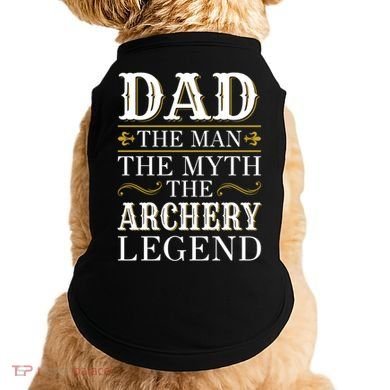 Archery Dad Legend Gift For Fathers Day Gift Doggie Tank