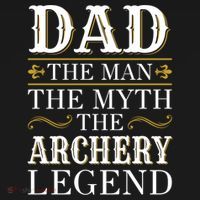 Archery Dad Legend Gift For Fathers Day Gift Backpack thumb 2