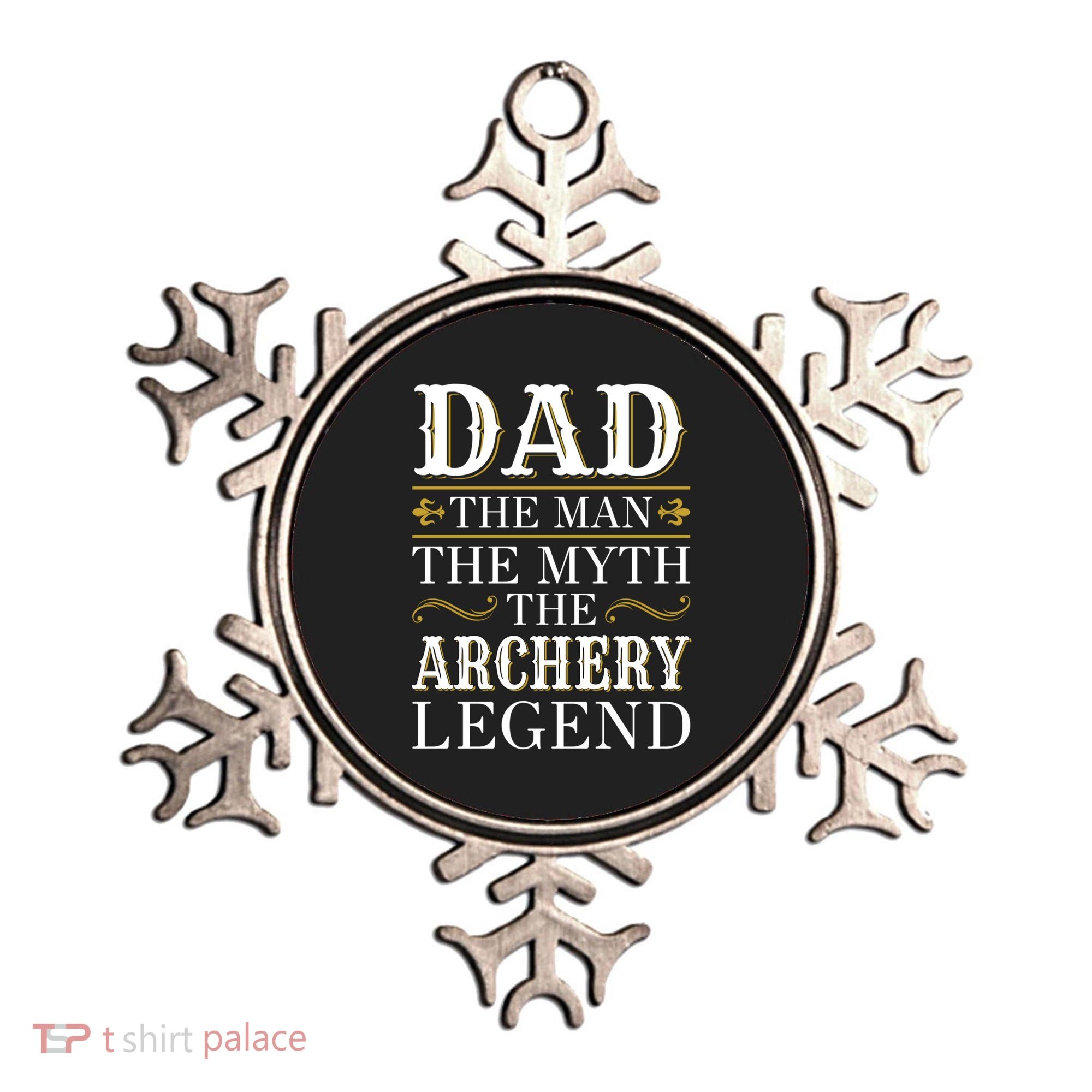 Archery Dad Legend Gift For Fathers Day Gift Ornament