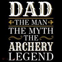 Archery Dad Legend Gift For Fathers Day Gift Ornament thumb 1