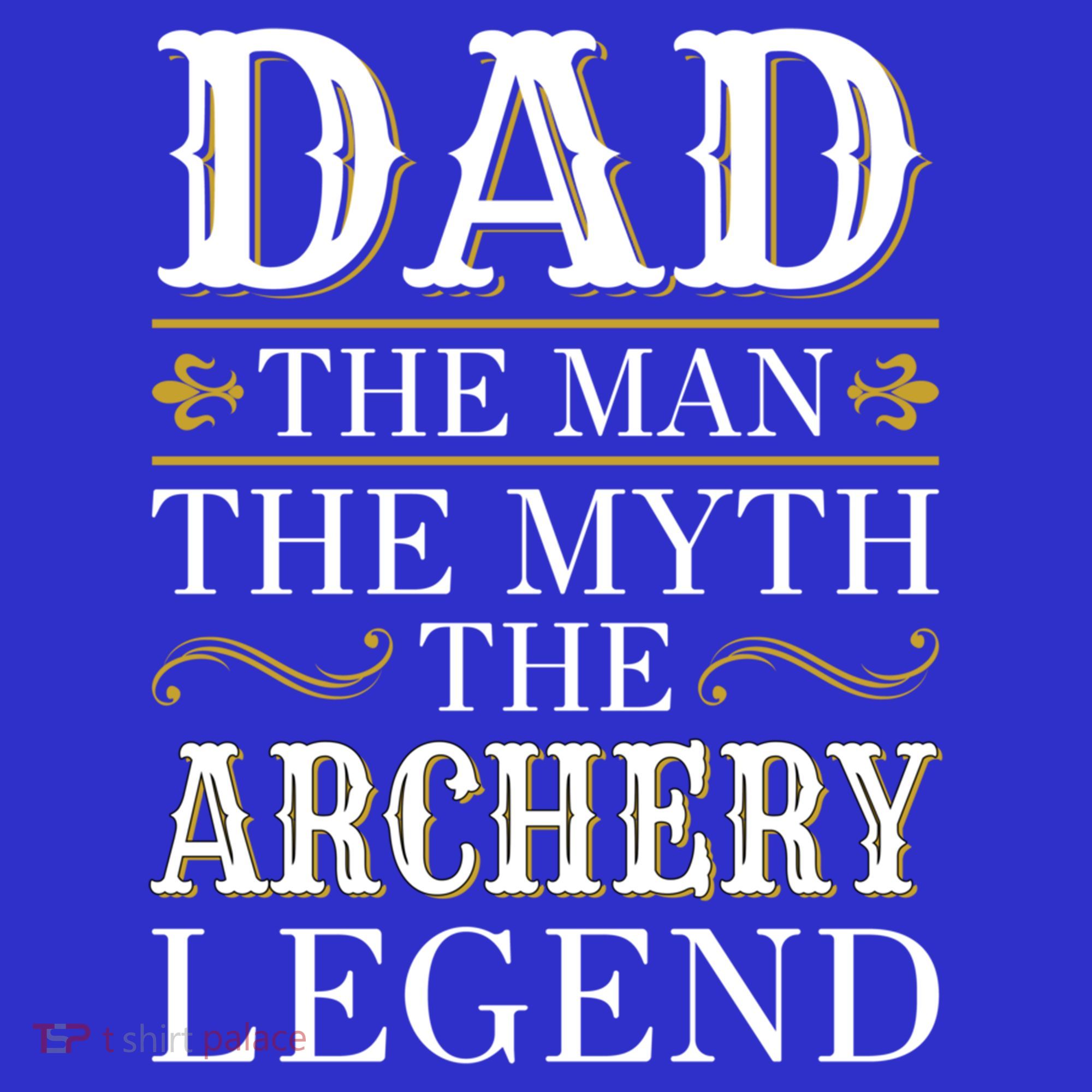 Archery Dad Legend Gift For Fathers Day Gift Apron