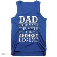 Archery Dad Legend Gift For Fathers Day Gift Tank Top thumb 0