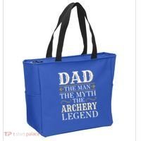 Archery Dad Legend Gift For Fathers Day Gift Tote Bag thumb 2