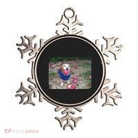 Apple Dog Meme Funny Dog With Apple In Mouth Funny Brainrot Ornament thumb 0