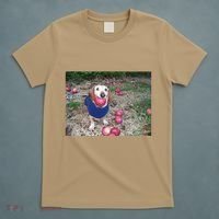 Apple Dog Meme Funny Dog With Apple In Mouth Funny Brainrot T-Shirt thumb 5