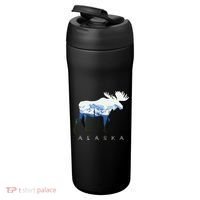 Alaska Day Moose Snowy Mountain 24oz Duet Stainless Steel Tumbler thumb 3