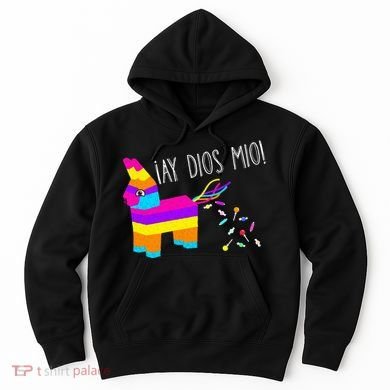 ¡Ay Dios Mio! Piñata Problems Worried Burro Pinata has Candy Accident Classic Hoodie