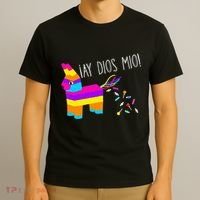 ¡Ay Dios Mio! Piñata Problems Worried Burro Pinata has Candy Accident Classic T-Shirt thumb 3