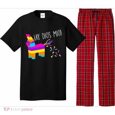 ¡Ay Dios Mio! Piñata Problems Worried Burro Pinata has Candy Accident Classic Pajama Set