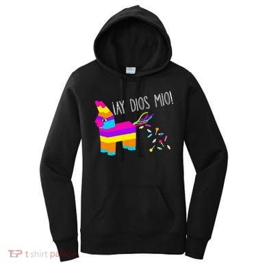 ¡Ay Dios Mio! Piñata Problems Worried Burro Pinata has Candy Accident Classic Women's Hoodie