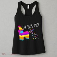 ¡Ay Dios Mio! Piñata Problems Worried Burro Pinata has Candy Accident Classic Women's Tank Top thumb 3