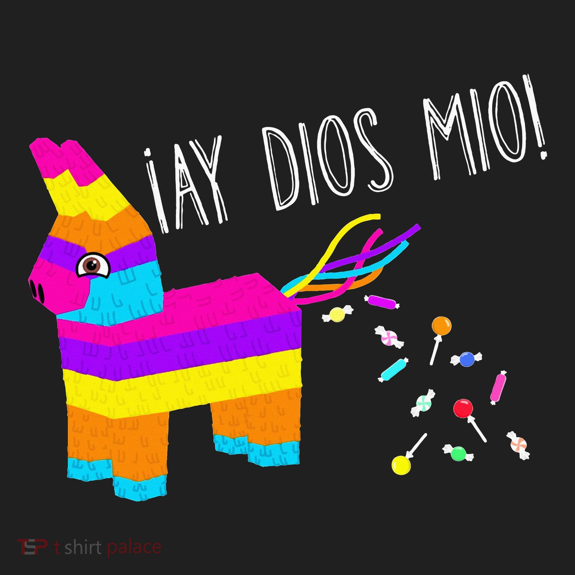 ¡Ay Dios Mio! Piñata Problems Worried Burro Pinata has Candy Accident Classic Hat