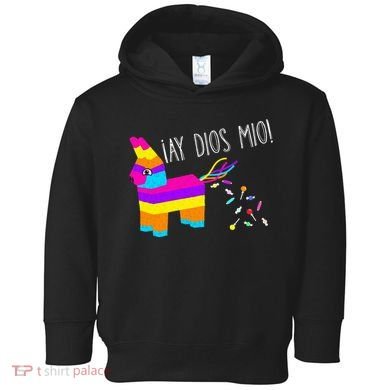 ¡Ay Dios Mio! Piñata Problems Worried Burro Pinata has Candy Accident Classic Toddler Hoodie