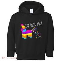 ¡Ay Dios Mio! Piñata Problems Worried Burro Pinata has Candy Accident Classic Toddler Hoodie thumb 0