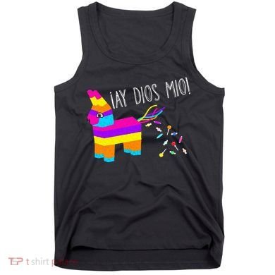 ¡Ay Dios Mio! Piñata Problems Worried Burro Pinata has Candy Accident Classic Tank Top