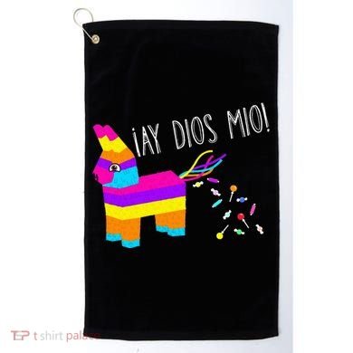 ¡Ay Dios Mio! Piñata Problems Worried Burro Pinata has Candy Accident Classic Golf Towel