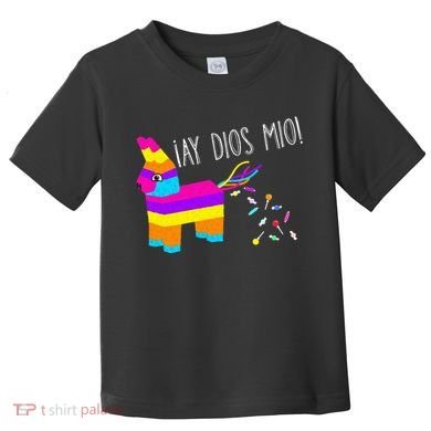 ¡Ay Dios Mio! Piñata Problems Worried Burro Pinata has Candy Accident Classic Toddler T-Shirt