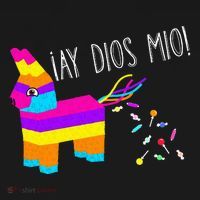 ¡Ay Dios Mio! Piñata Problems Worried Burro Pinata has Candy Accident Classic Women's Long Sleeve Shirt thumb 2