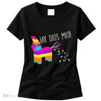 ¡Ay Dios Mio! Piñata Problems Worried Burro Pinata has Candy Accident Classic Women's T-Shirt thumb 0