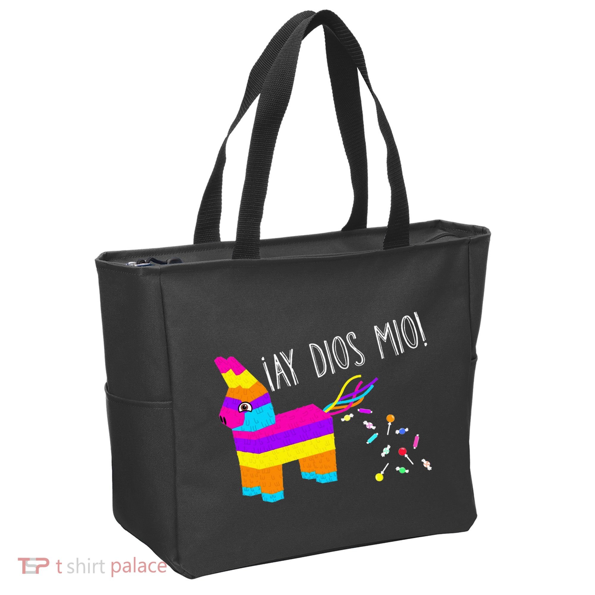 ¡Ay Dios Mio! Piñata Problems Worried Burro Pinata has Candy Accident Classic Tote Bag