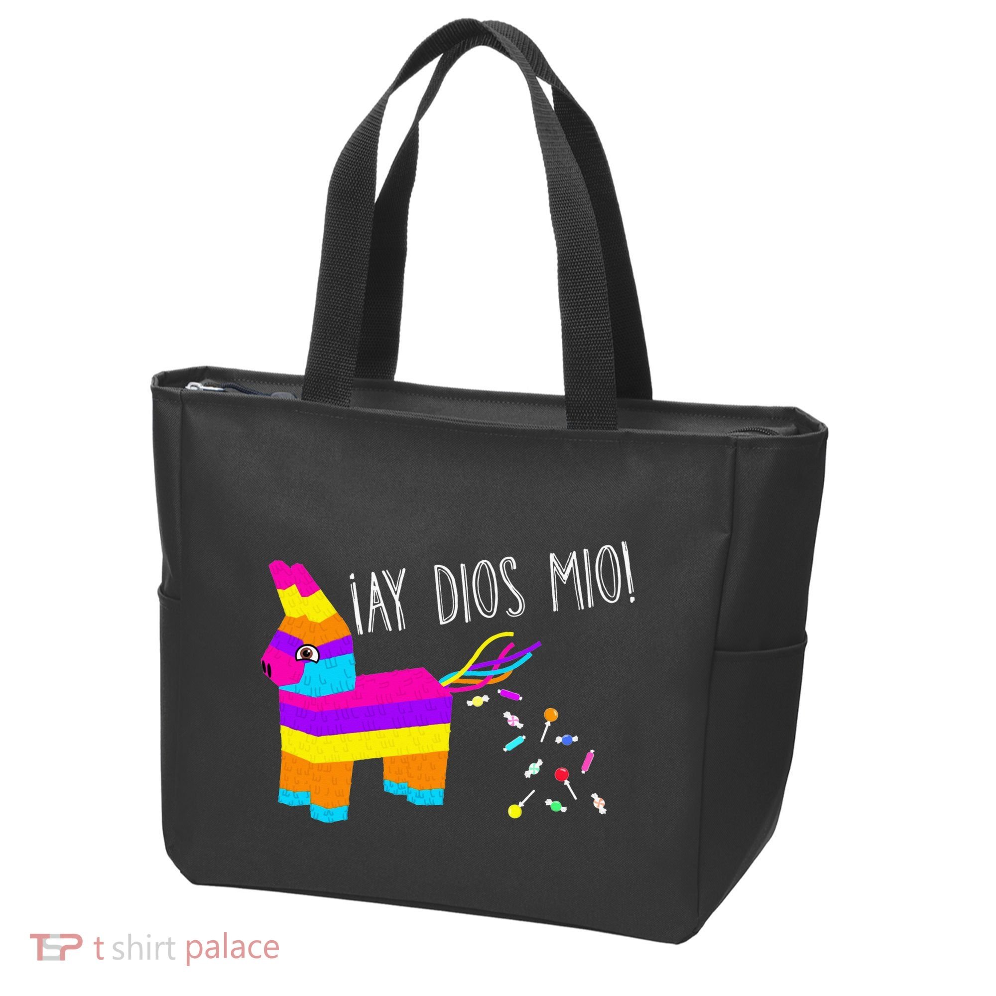 ¡Ay Dios Mio! Piñata Problems Worried Burro Pinata has Candy Accident Classic Tote Bag