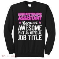 Administrative Assistant Awesome Job Title Sweatshirt thumb 0