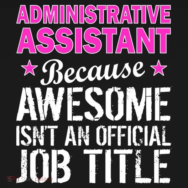 Administrative Assistant Awesome Job Title Bucket Hat