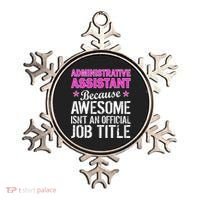 Administrative Assistant Awesome Job Title Ornament thumb 0