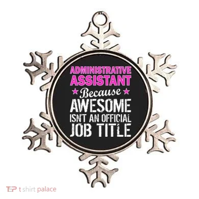 Administrative Assistant Awesome Job Title Ornament