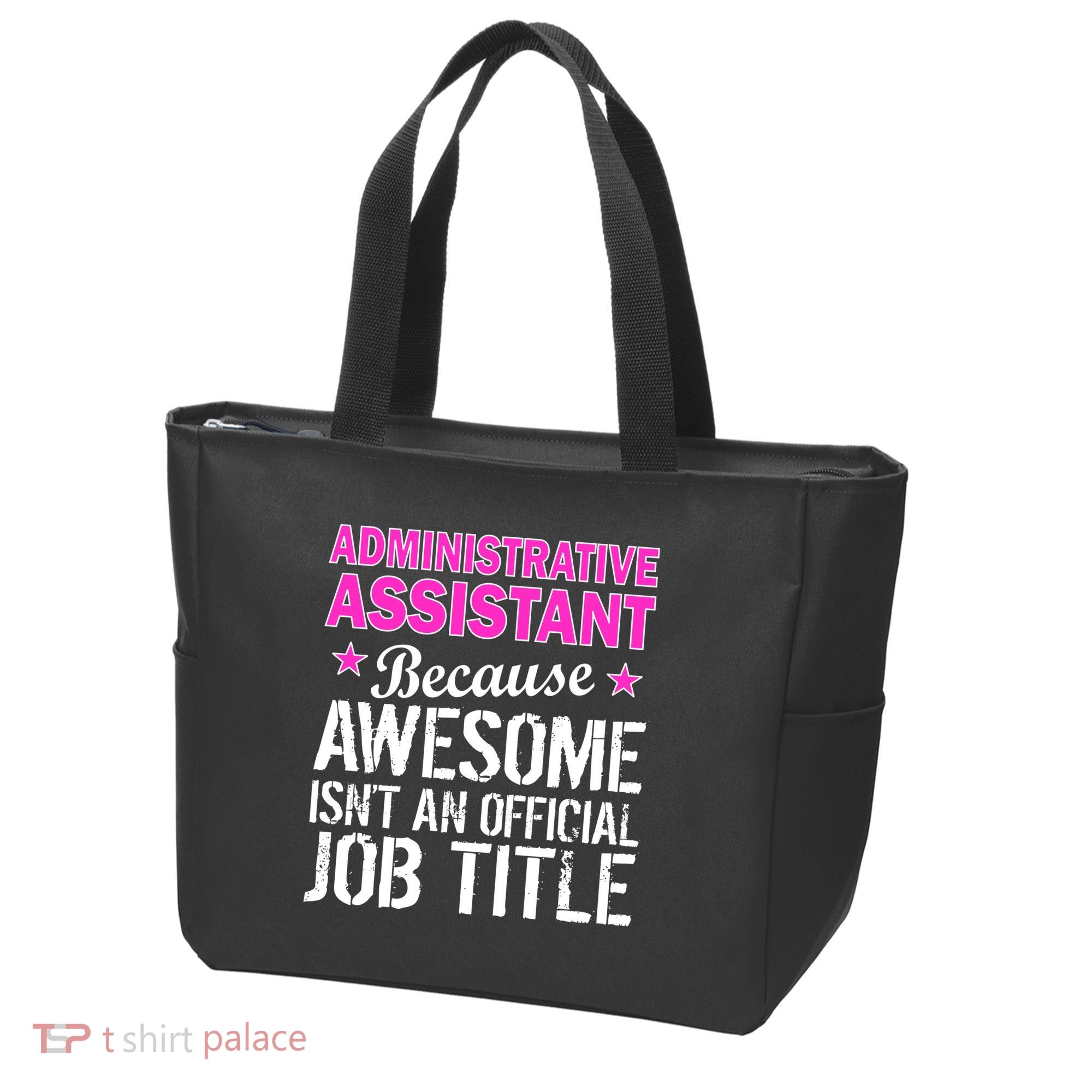 Administrative Assistant Awesome Job Title Tote Bag