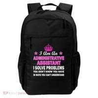 Administrative Assistant Solving Problems Backpack thumb 0