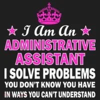 Administrative Assistant Solving Problems Modern Backpack thumb 2