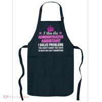Administrative Assistant Solving Problems Apron thumb 0