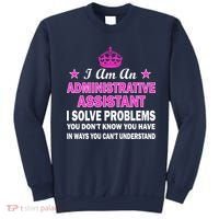 Administrative Assistant Solving Problems Sweatshirt thumb 0
