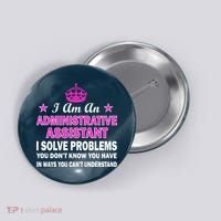 Administrative Assistant Solving Problems Button thumb 0